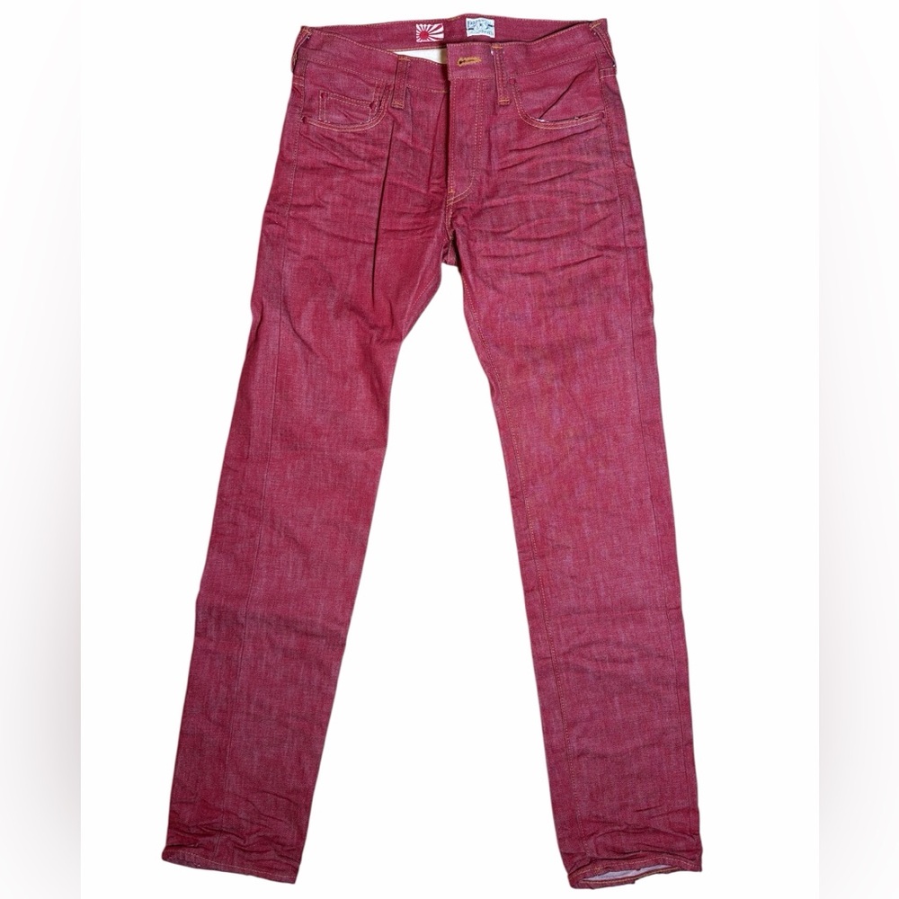 PRPS Noir P63P20VBL Red Denim Jeans sz 31